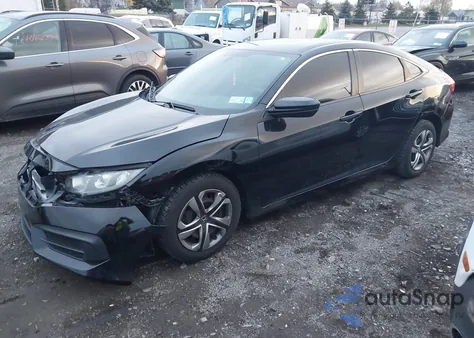 2017 Honda Civic Lx from USA, damaged, VIN 19XFC2F56HE230970
